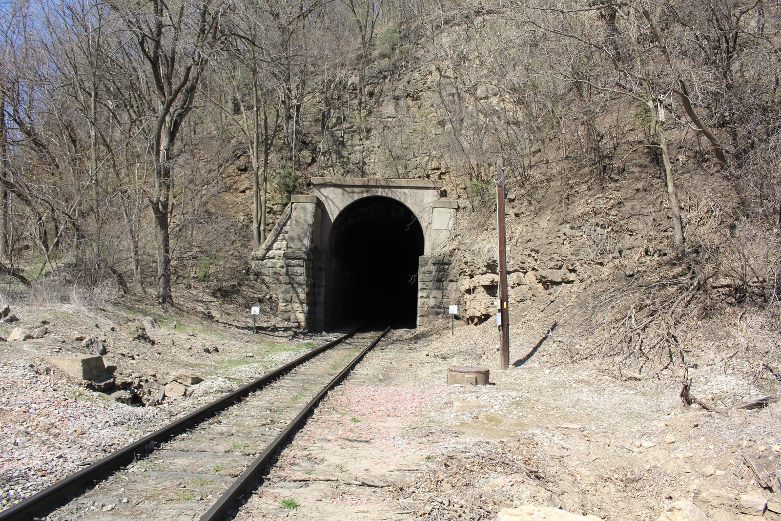Overview of east portal